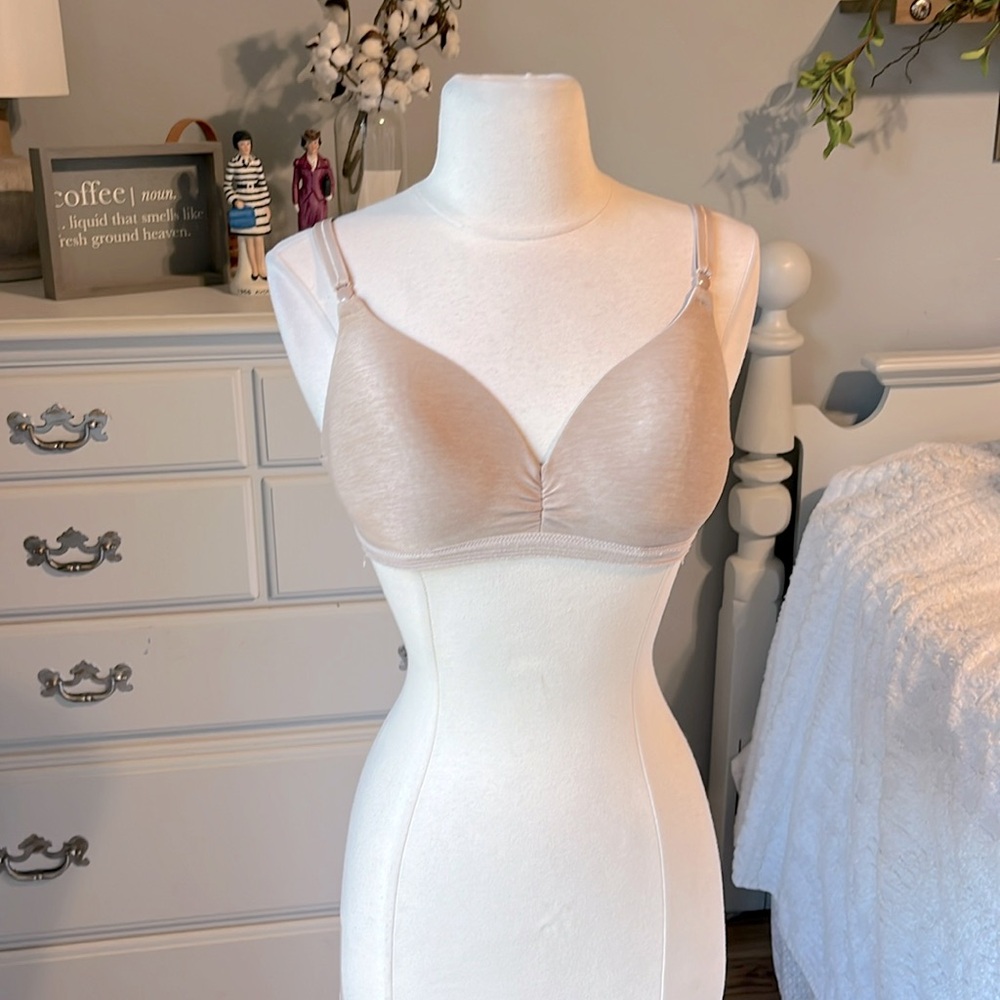 Nude Beige Comfy Bra Padded 36B